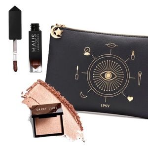 Saint Lux Highlighter + Laboratories Haus Liquid Eyeshadow + Bag Bundle